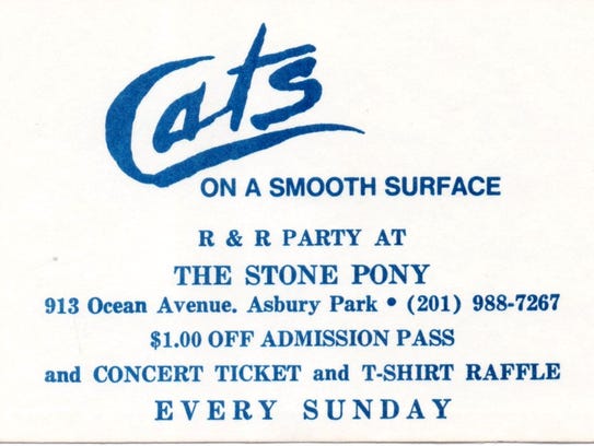 Cats on a Smooth Surface ticket