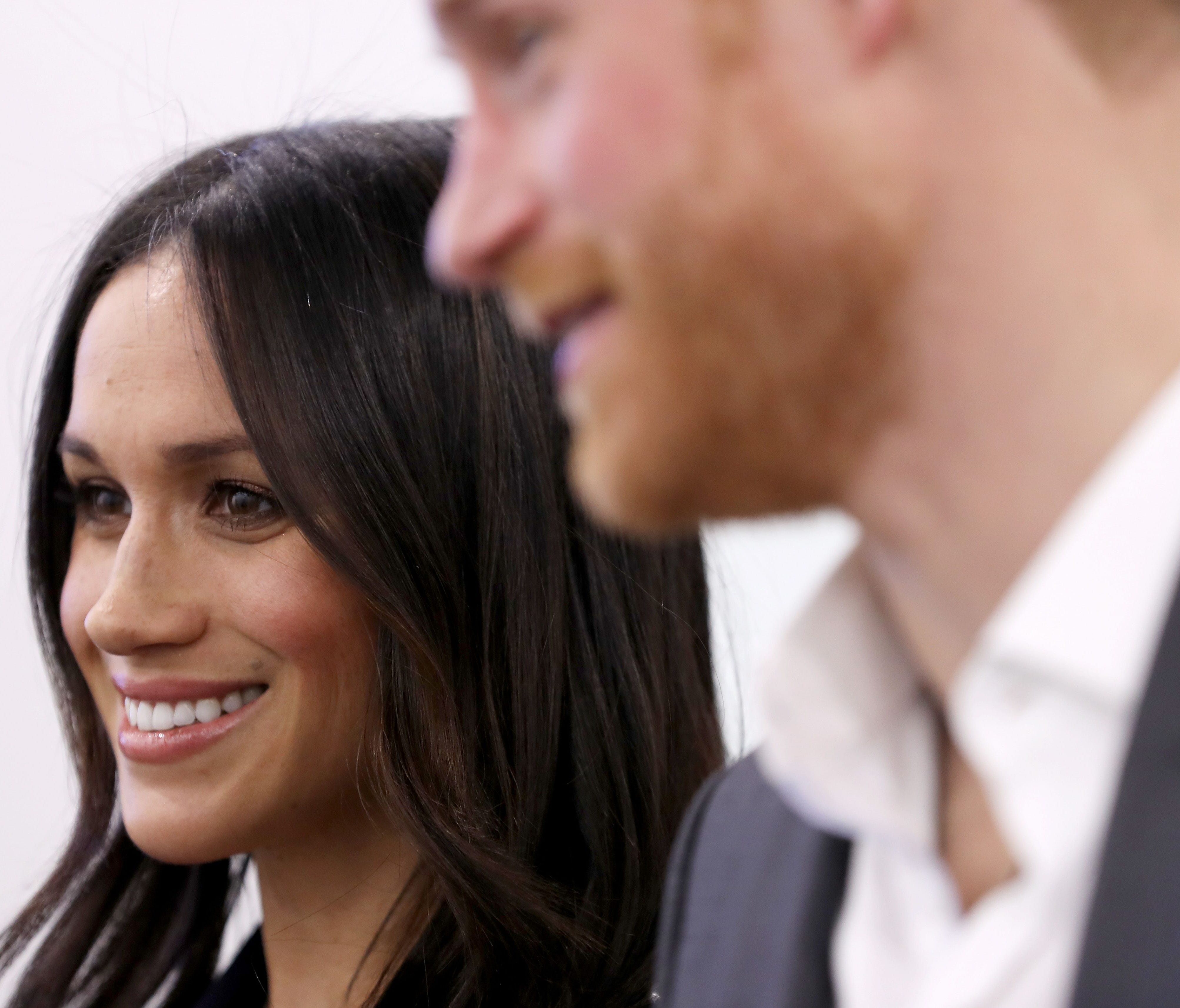 Prince Harry and Meghan Markle meet with panelists and beneficiaries as they attend the first annual Royal Foundation Forum held at Aviva on Feb. 28, 2018 in London, England.