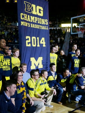 Michigan Honors Big Ten Title Team