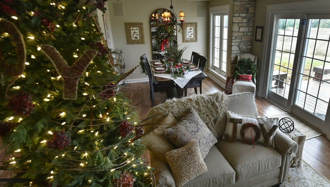 Northern Door Children's Center popular Holiday Home Tour is set for 4-8 p.m. Nov. 24 and from 10 a.m. to 4 p.m. Nov. 25 in northern Door County. Jeff and Nancy Warner's home in Liberty Grove accents the joy and charm of the holidays and is one of five featured homes on the holiday tour.