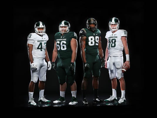 Michigan State Unveils Its New Football Uniforms