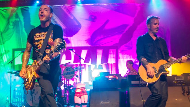 Social Distortion performs at the Marquee Theatre July 28, 2015 in Tempe.
