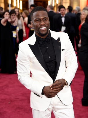 Kevin Hart arrives at the Oscars.