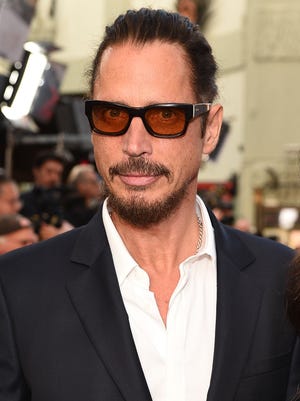 Musician Chris Cornell attends the premiere of Open Road Films' "The Promise" at TCL Chinese Theatre on April 12, 2017, in Hollywood, California.
