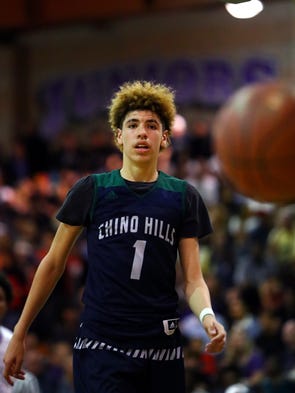 LaMelo Ball is a junior Chino Hills High and expects