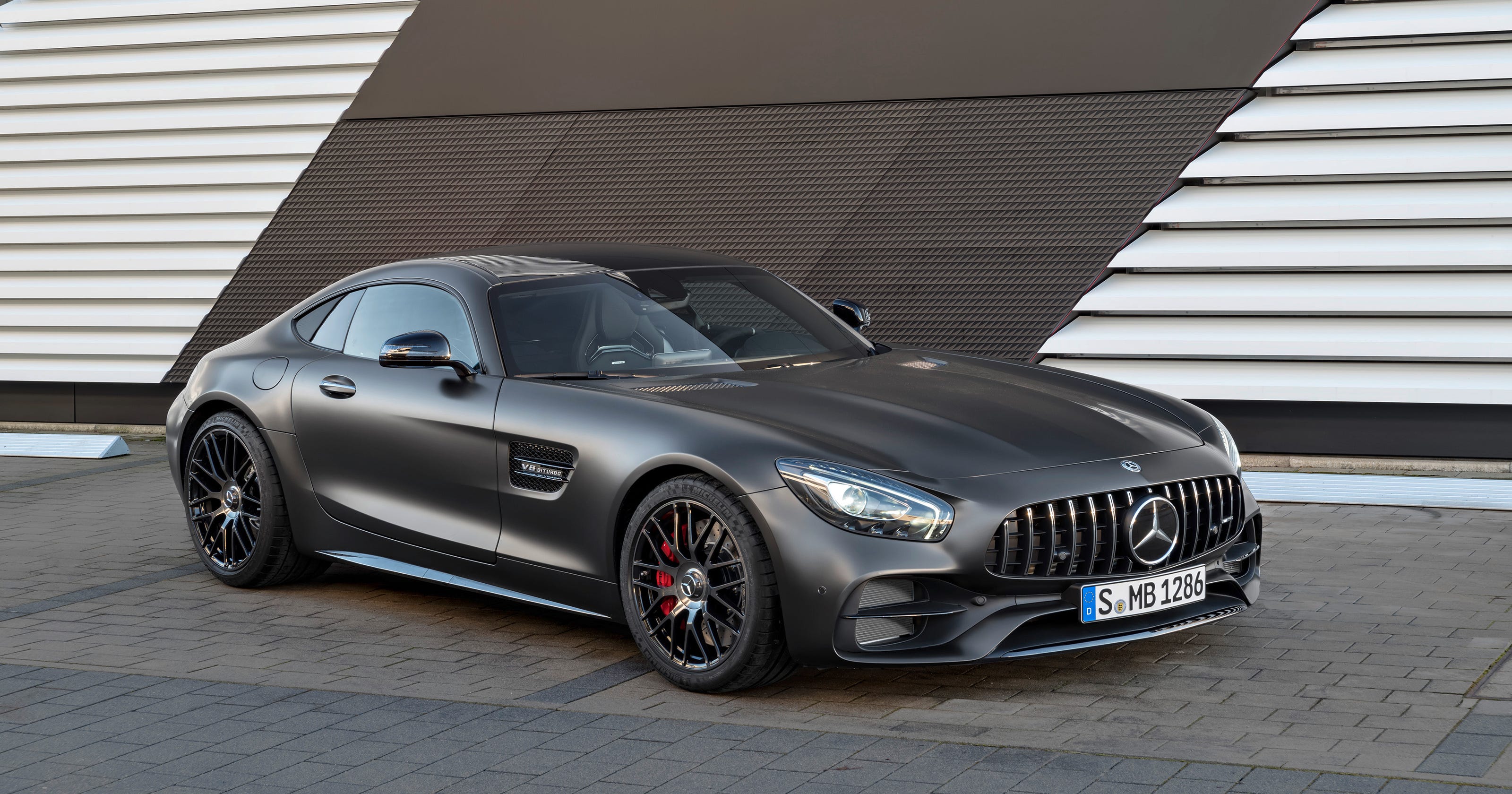Mercedes Benz celebrates 50th anniversary with 2018 GT C coupe Mercedes Benz celebrates 50th anniversary with 2018 GT C coupe