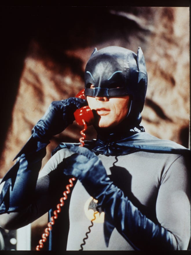 Adam West put the 'batty' in 'Batman'