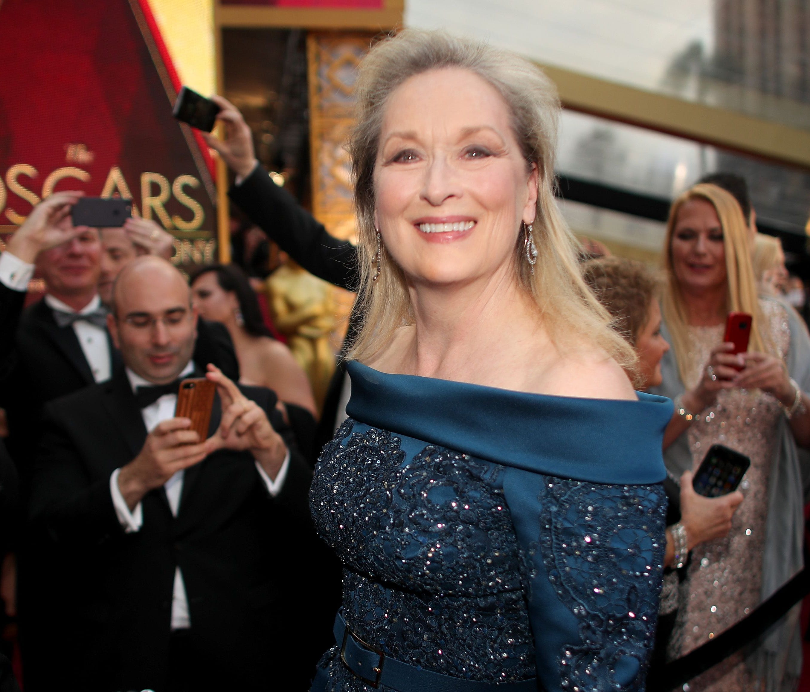Meryl Streep at the Oscars on Feb. 26, 2017.