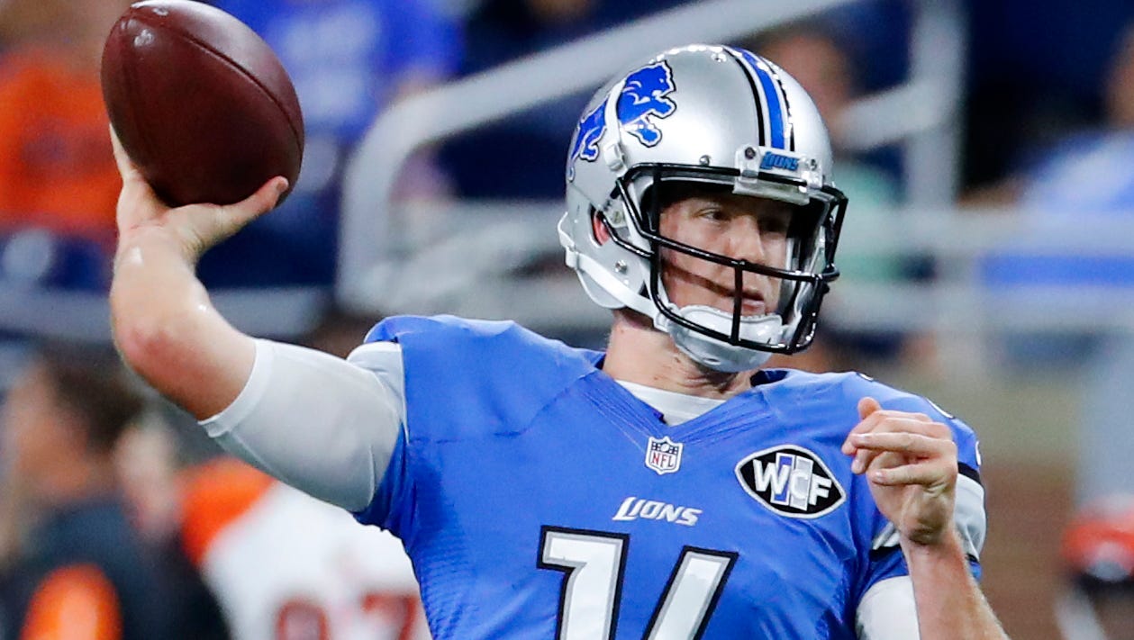 Detroit Lions going with Jake Rudock as backup QB, Dan Orlovsky says