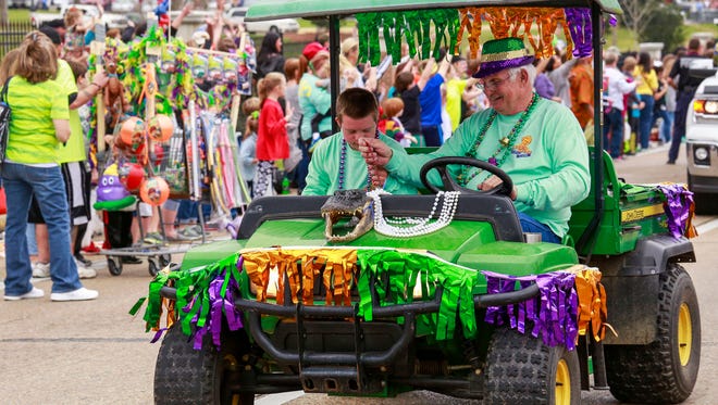The 2018 Caerus Mardi Gras parade, set for Saturday, has been canceled.