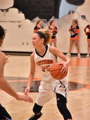 Powell High junior Haley Schubert helped the Panthers