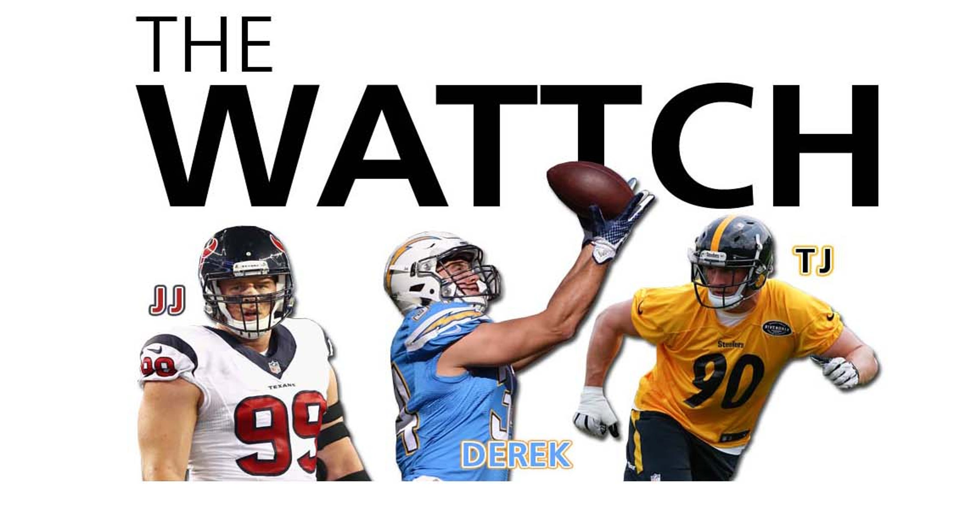 The Wattch: Checking in with Pewaukee brothers J.J., T.J. and Derek Watt3200 x 1680