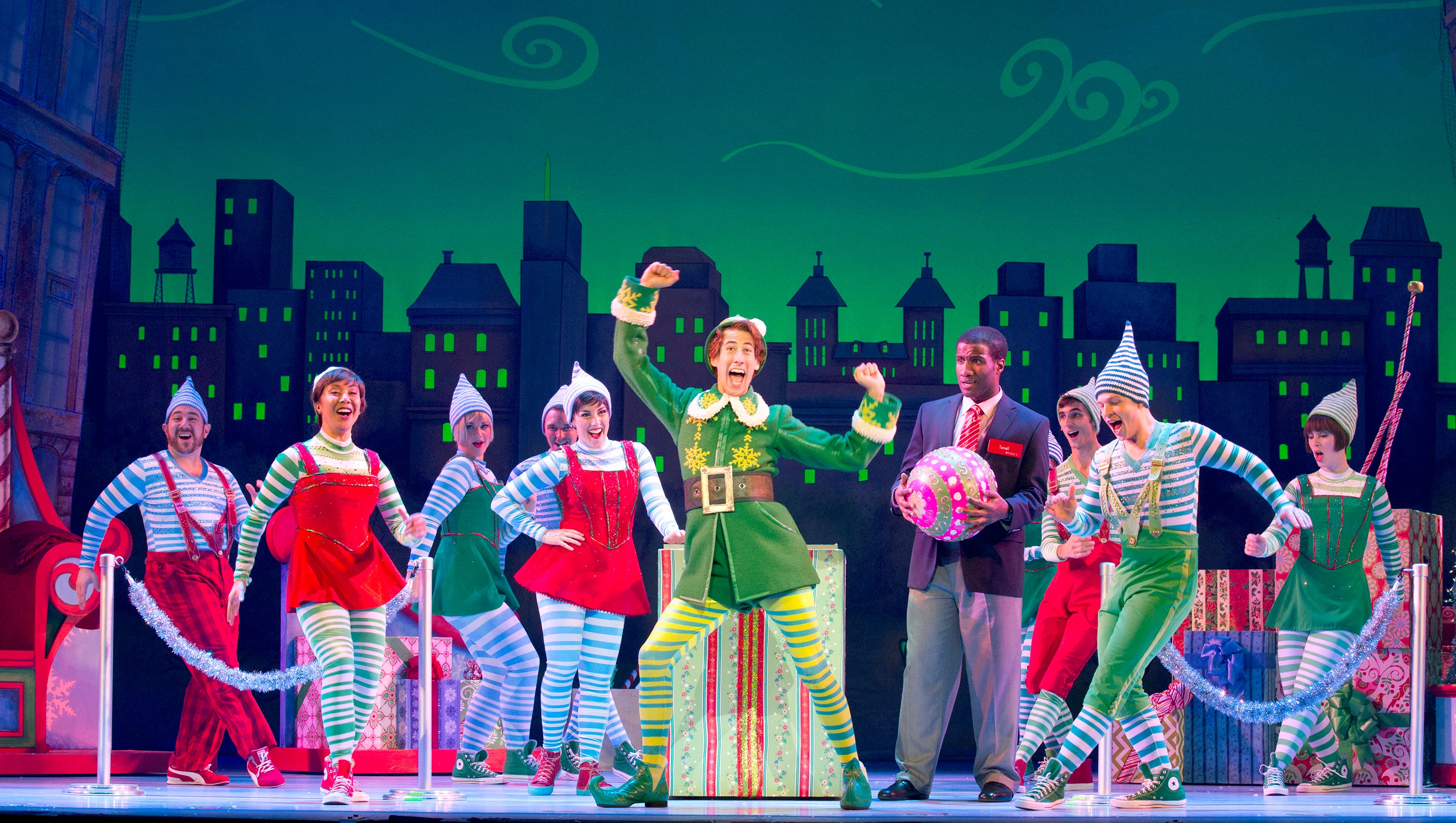 The Broadway musical "Elf" kicks off the holiday season at the Flynn Center in mid-November.