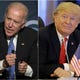 Joe Biden and President Donald Trump.