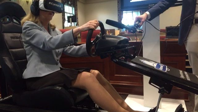 Simulator Used To Support Texting While Driving Bill