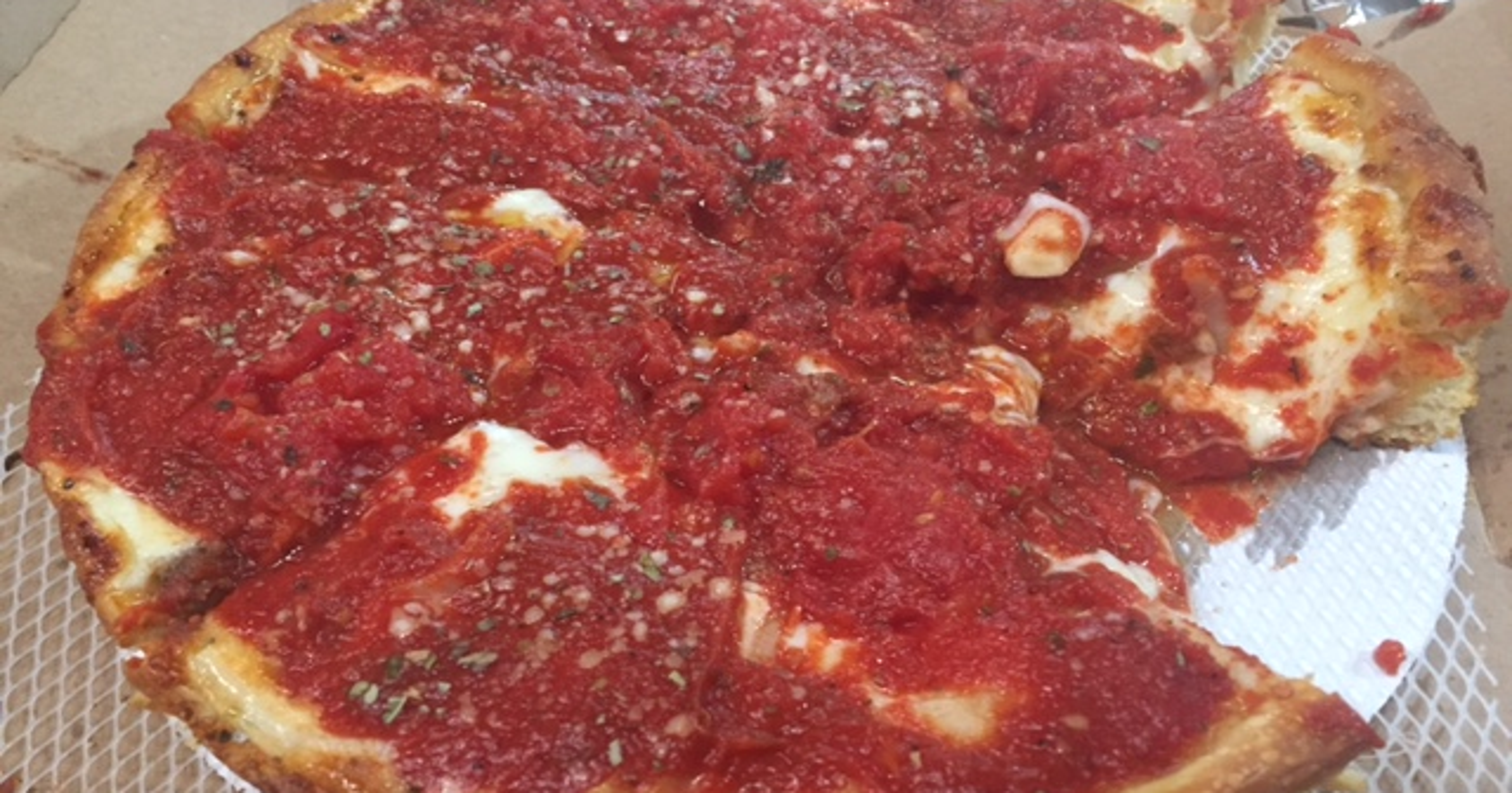 Grub Scout Rosati’s offers authentic Chicagostyle deepdish pizza