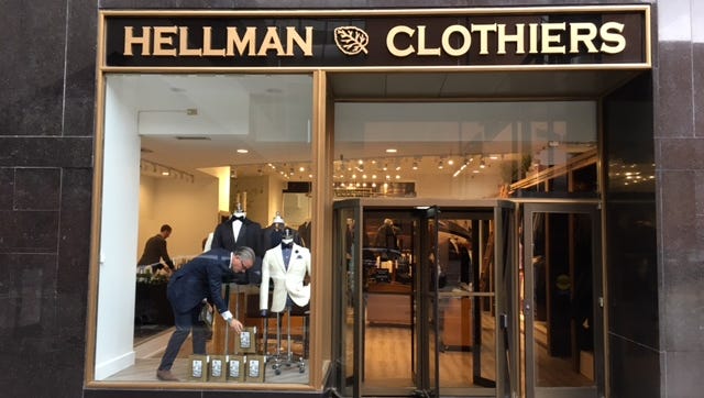 Owner Chuck Hellman Also Owns Blaine S Fine Men S Apparel In