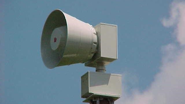 The Nevada Air Guard will test sirens Saturday.