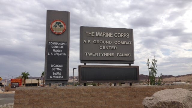 DOD: Twentynine Palms Marine's death under investigation