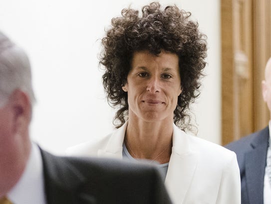 Bill Cosby's accuser Andrea Constand is seen Tuesday