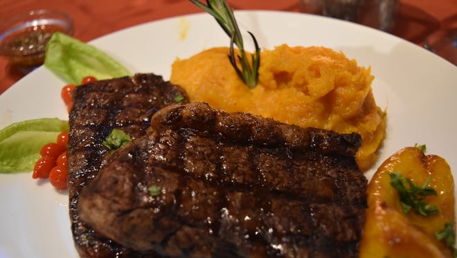 Picanha, a traditional Brazilian cut of steak, from El Gaucho Inca in Naples.
