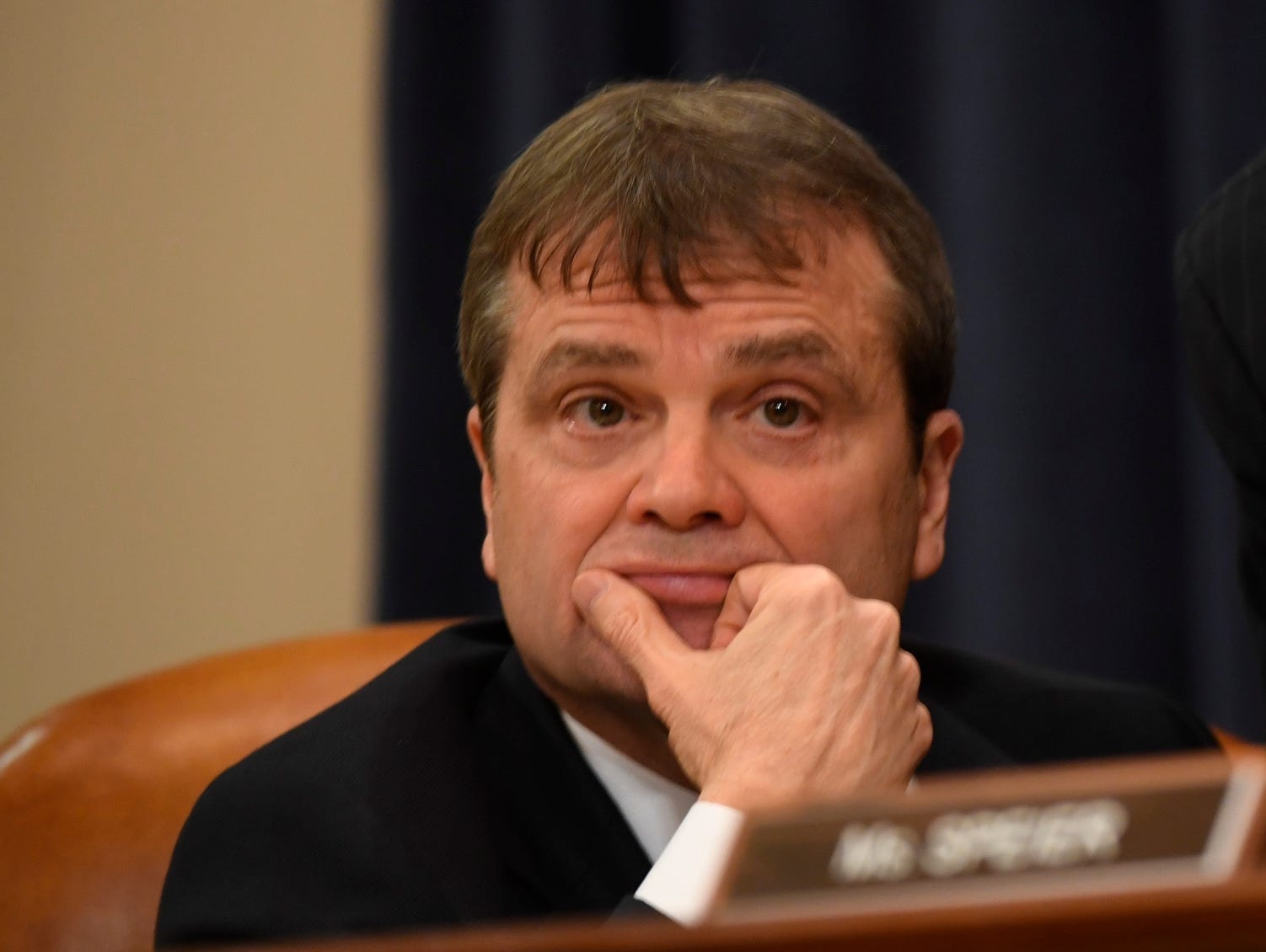 Rep. Mike Quigley, D-Ill., during the House Intelligence Committee public hearing on the investigation into alleged Russian interference in the 2016 election.