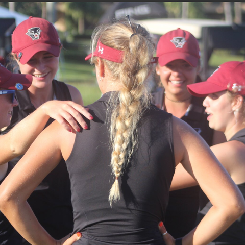 The Florida Tech women's golf team at the 2019...