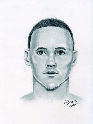 Mesa police released a sketch of a man who sexually assaulted a child during the night of Jan. 9, 2017.