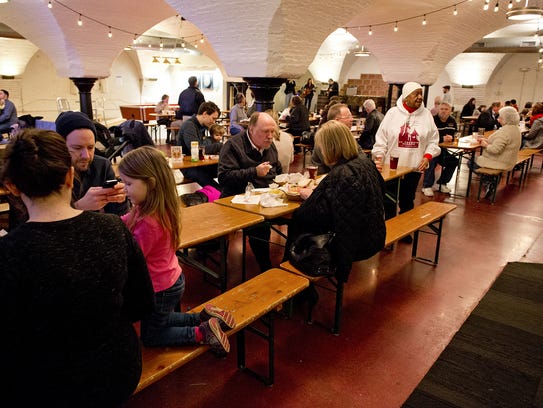 The Fish Fry at the Christian Moerlein Taproom on Friday,