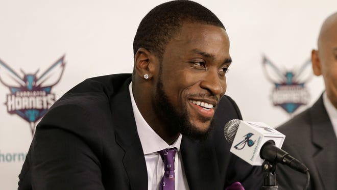 Charlotte Hornets' Michael Kidd-Gilchrist was signed to a four-year, $52 million contract.
