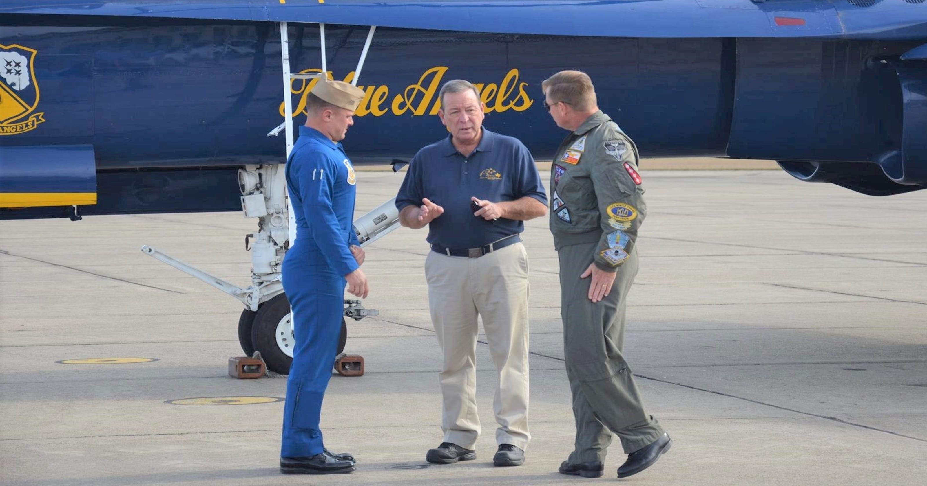Blue Angels Visit Nas Kingsville In Preparation For Wings