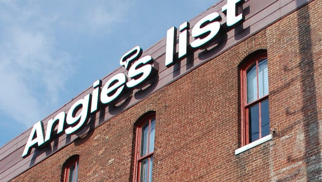 Angie's List headquarters is just east of Downtown Indianapolis.