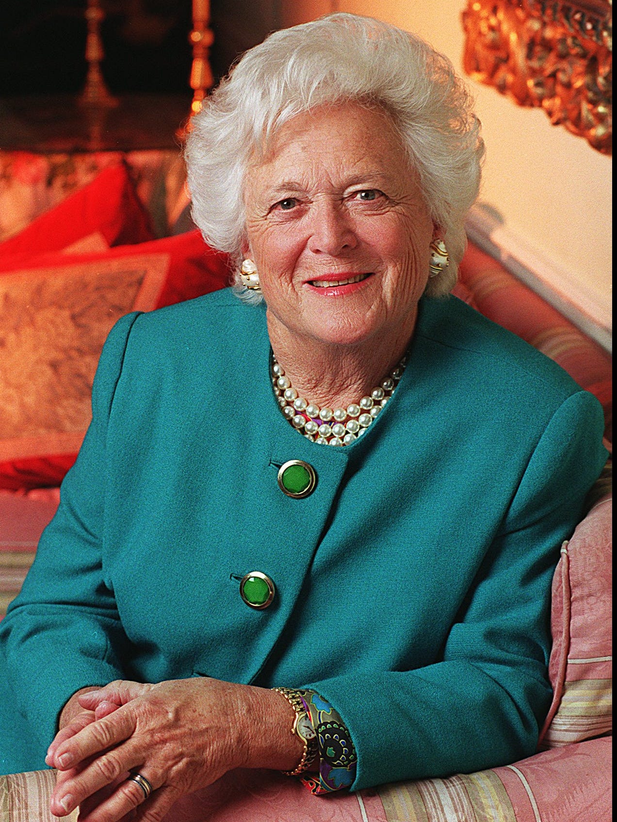 Barbara Bush Former First Lady Fondly Remembered Her Rye
