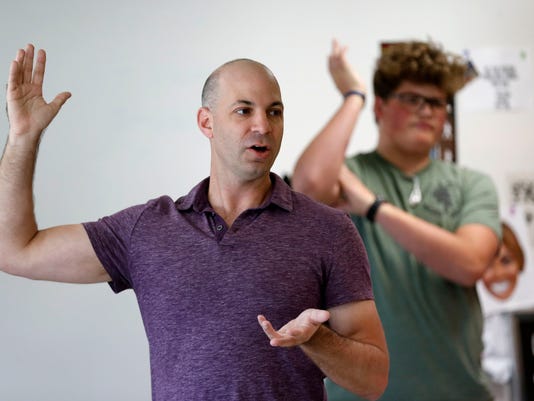 Playwright Don Zolidis visits surprised Ozark drama teacher