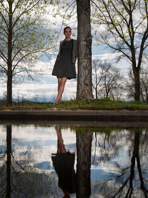 Christina Boucher poses for a portrait on May 5 in Fort Collins. The former Colorado State University professor is suing the university over a sexual harassment allegation. CSU has reported six sustained cases of sexual harassment in the past five years, making it the most forthcoming of Larimer County's largest public employers in releasing information about harassment allegations.