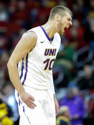 Northern Iowa senior forward Seth Tuttle had gone more than 50 minutes of playing time without scoring before hitting a basket early in Saturday night’s win against Iowa.