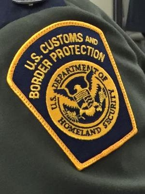 Border patrol agent patch