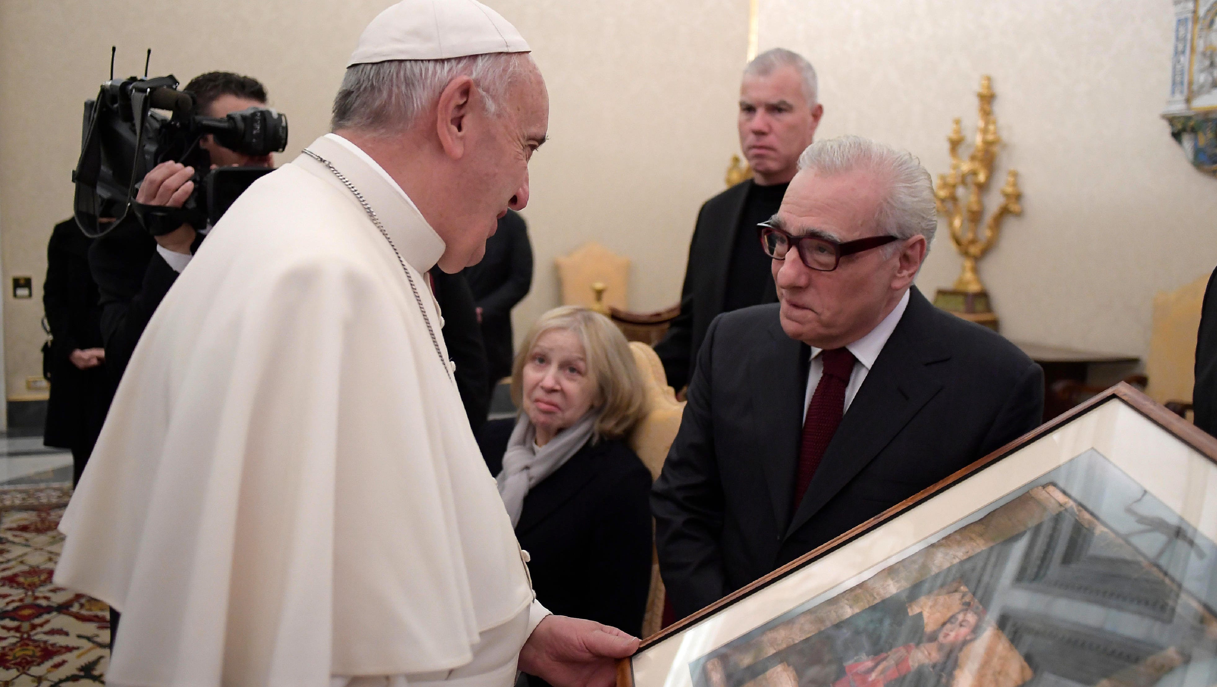 Martin Scorsese Receives Private Audience With Pope Francis
