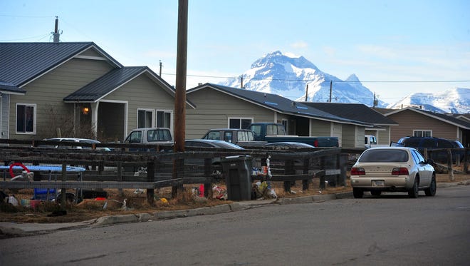 Browning, on the Blackfeet Reservation, faces a shortage of tribally owned housing for tribal members mainly due to the lack of funding.