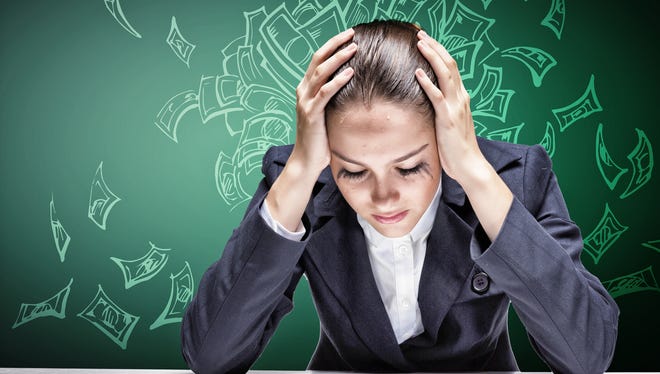 At least half of adults ages 35 and under say financial worries like student loan debt and the global financial crisis take a toll on their health and relationships.