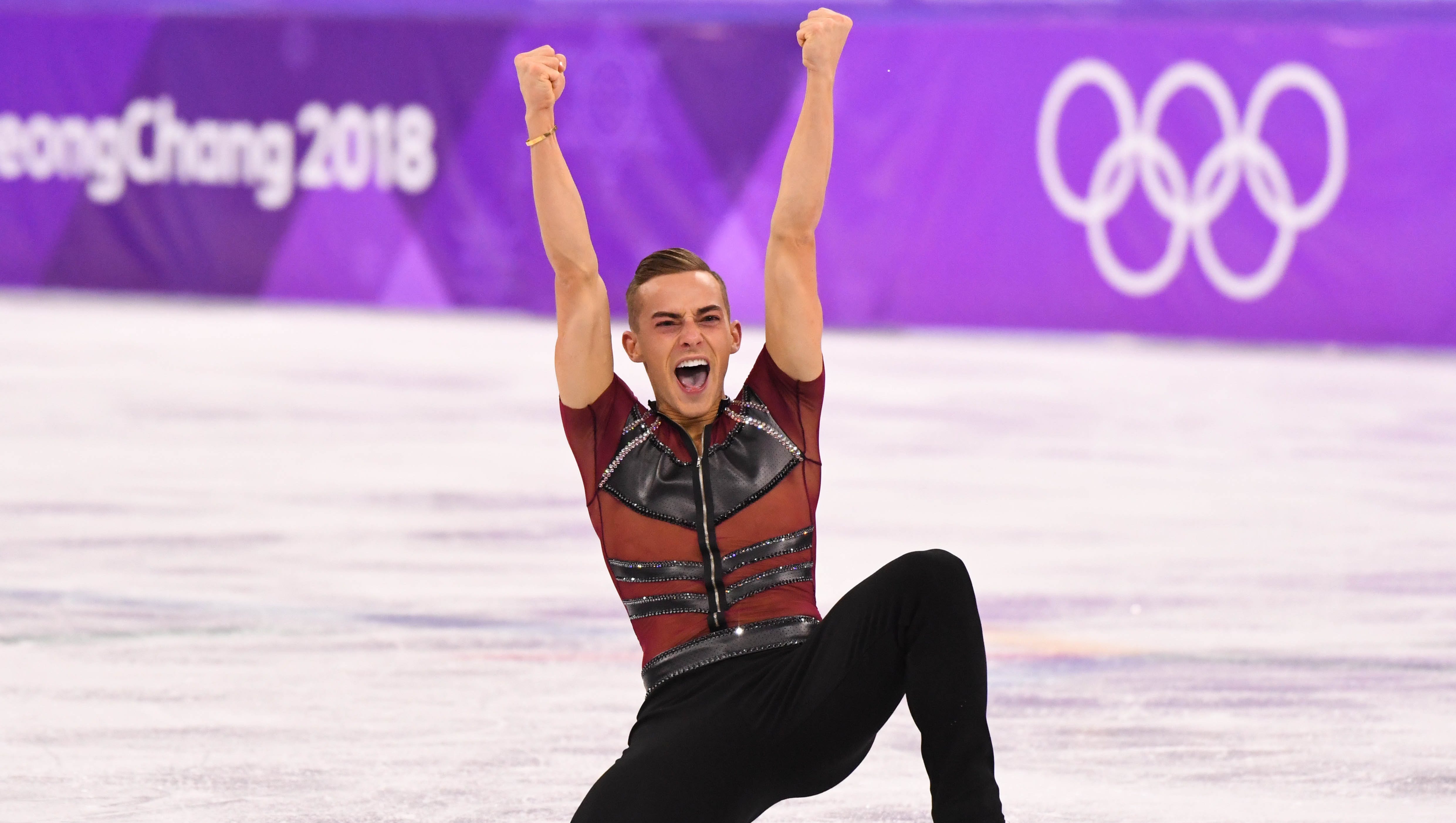 Adam Rippon On His Winter Olympics Costume I Am Essentially Naked