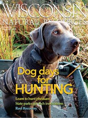A cover of Wisconsin Natural Resources magazine.