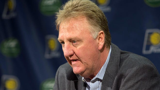 Indiana Pacers  president of basketball operations Larry Bird touches on several topics regarding the team.