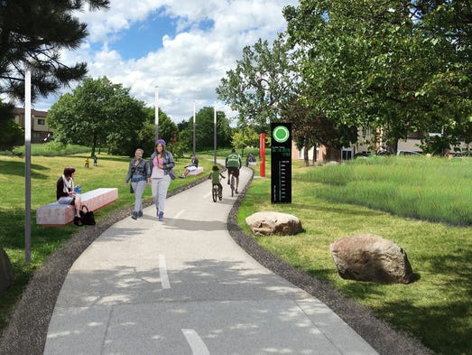 Detroit S Riverfront Plan Includes A Beach More Parks