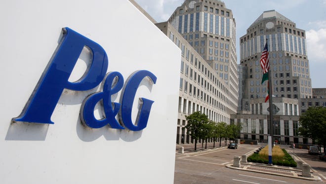 This Aug. 2, 2010, file photo, shows the Procter & Gamble Co. headquarters building in Cincinnati