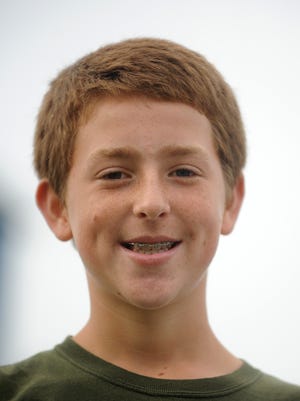 Thomas Leffel, 14 Jamesville.  "Always make time to skimboard."