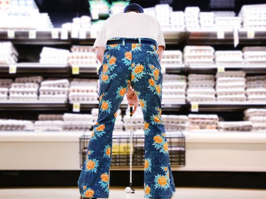 Xavier Superfan Bill Murray Launches Bill Bottoms Golf Pants