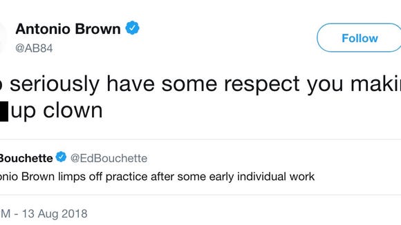 Antonio brown super bowl picture