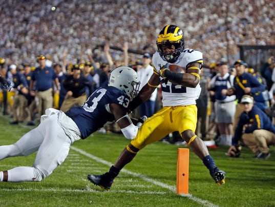 Image result for michigan vs penn state 2017