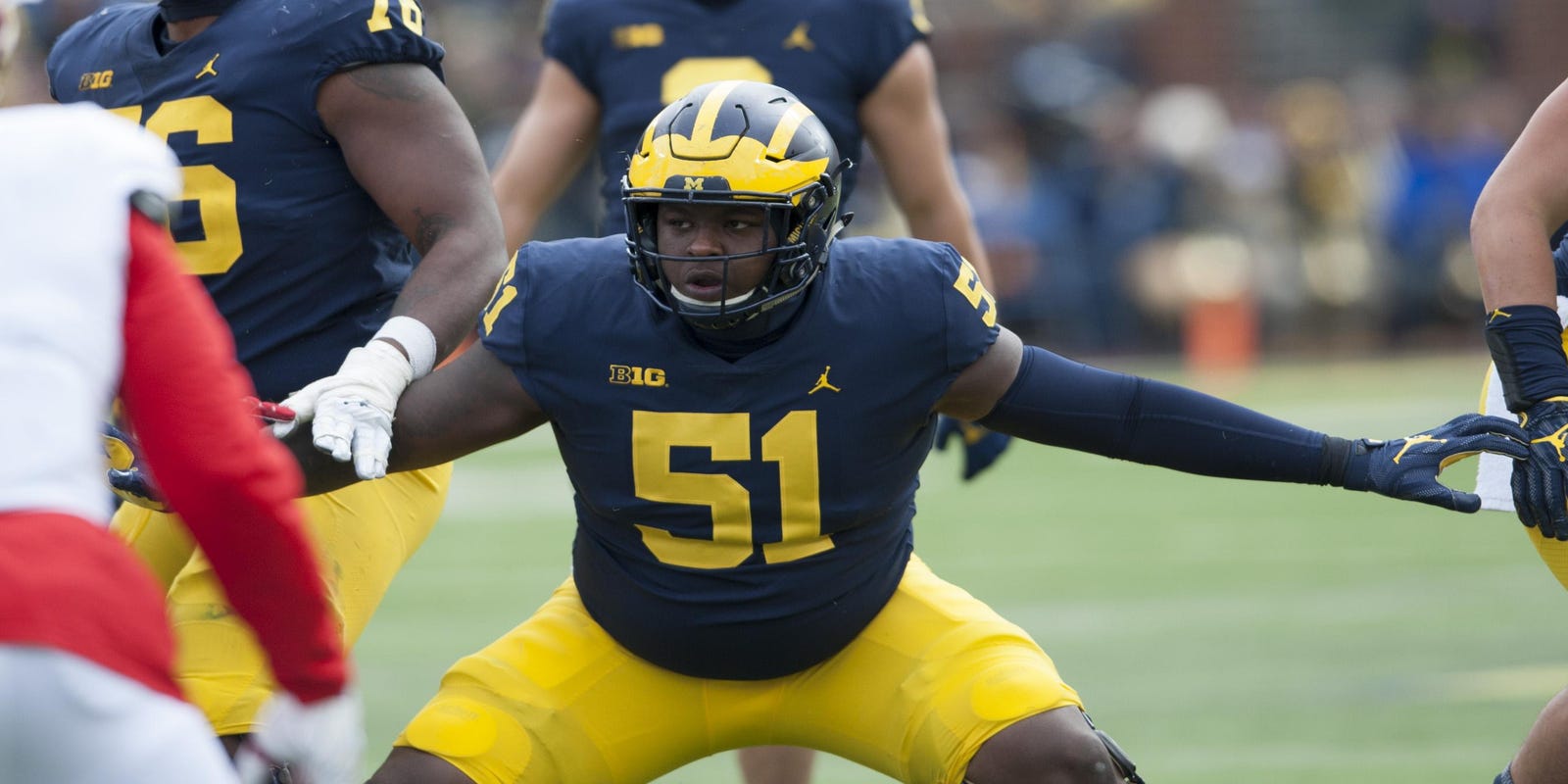 Center Cesar Ruiz Michigan S O Line Will Be A Game Changer